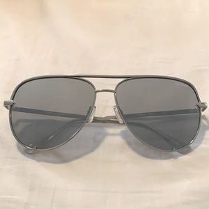 DesixQuay High Key Silver Sunglasses